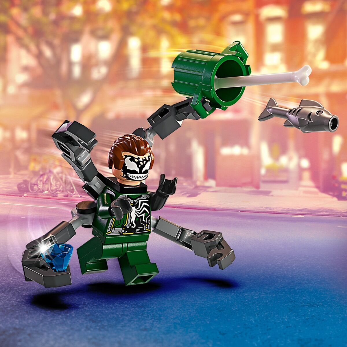 ▷ LEGO: Погоня на мотоцикле: Человек-паук против Дока Ока Marvel 76275 —  купить в Алматы недорого